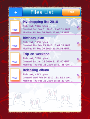 divWords application image